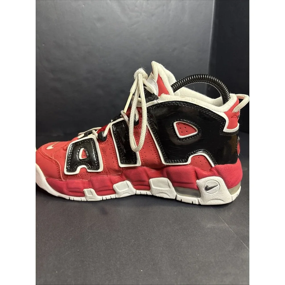 Size 6.5 (GS) - Nike Air More Uptempo Low Varsity Red